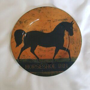 Sakura County Inns Horse Warren Kimble Plate